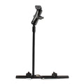 RAM-B-131-238:RAM-B-131-238_1:RAM® Cessna Seat Rail Mount with 12" Flex Arm and Diamond Plate