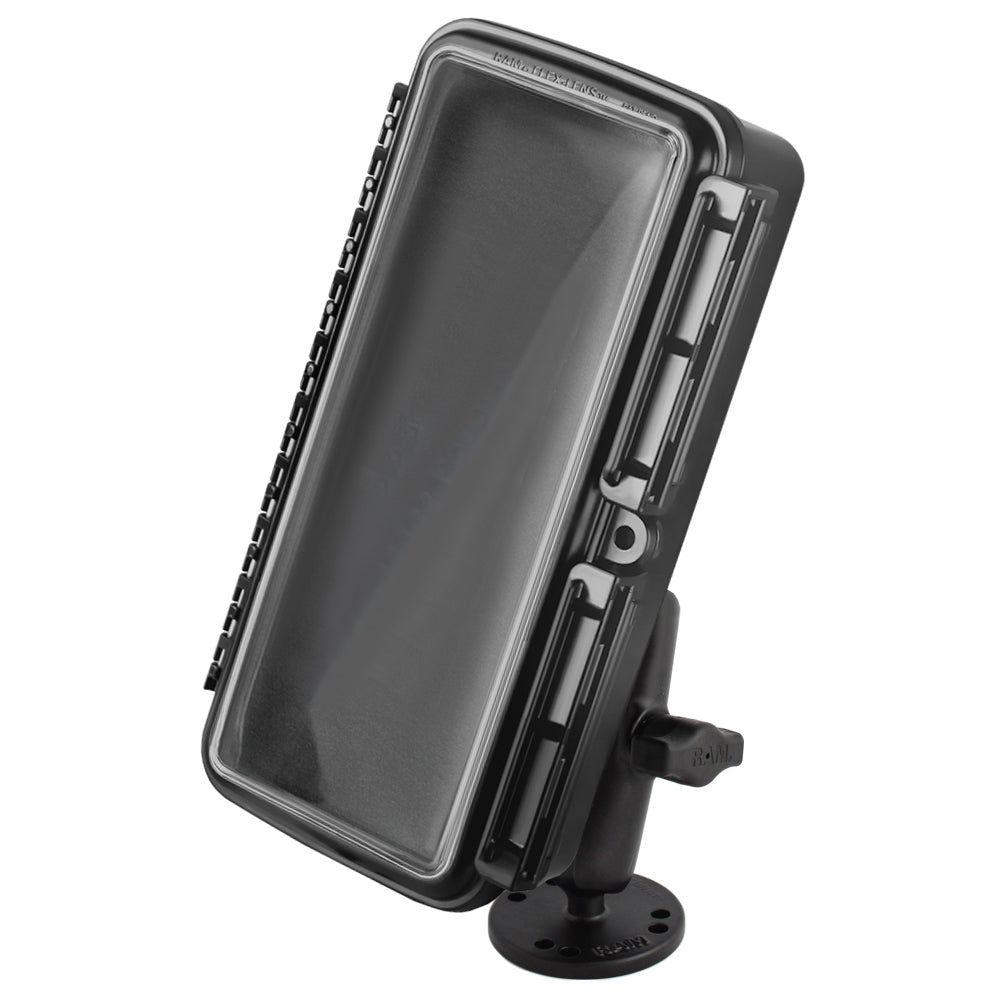 RAM-B-138-AQ1U:RAM-B-138-AQ1U_1:RAM® Aqua Box® Large Device Mount with Drill-Down Base