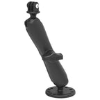 RAM-B-138-C-GOP1:RAM-B-138-C-GOP1_1:RAM® Drill-Down Mount with Double Socket Arm with Action Camera Adapter