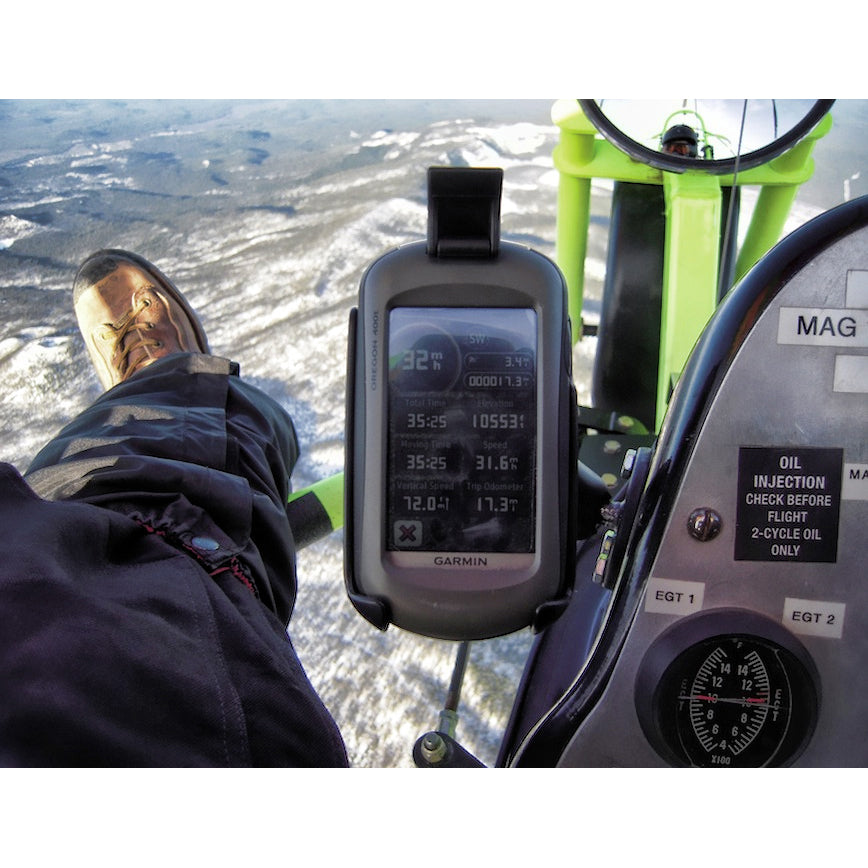 RAM-B-138-GA31:RAM-B-138-GA31_1:RAM® Drill-Down Mount for Garmin Oregon Series + More - Aluminum