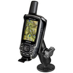 RAM-B-138-GA41U:RAM-B-138-GA41U_1:RAM® Drill-Down Mount for Garmin GPSMAP 62 & 64 Series - Aluminum