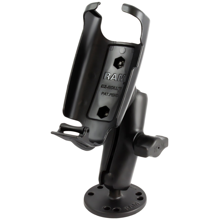 RAM-B-138-GA41U:RAM-B-138-GA41U_1:RAM® Drill-Down Mount for Garmin GPSMAP 62 & 64 Series - Aluminum