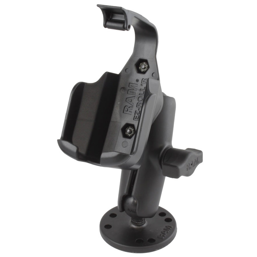 RAM-B-138-GA48:RAM-B-138-GA48_1:RAM® EZ-Roll'r™ Drill-Down Mount for Garmin eTrex 10, 20 & 30