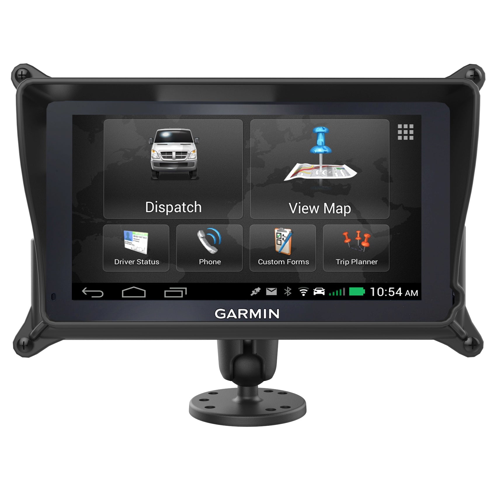 RAM-B-138-GA66LU:RAM-B-138-GA66LU_1:RAM® Pin-Lock™ Drill-Down Locking Mount for Garmin fleet 660/670