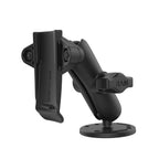 RAM-B-138-GA76U:RAM-B-138-GA76U_1:RAM® Drill-Down Mount with Garmin Spine Clip Holder