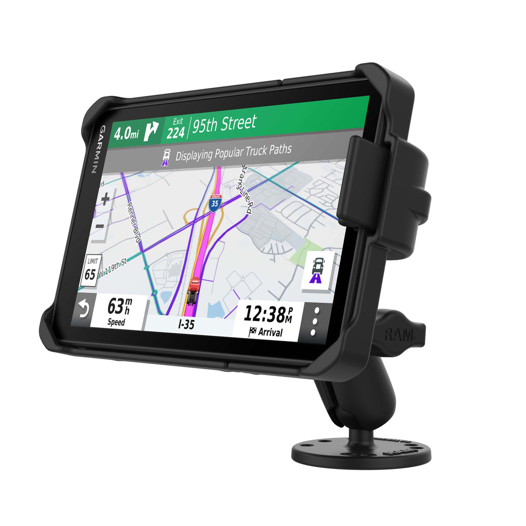 RAM-B-138-GA77LU:RAM-B-138-GA77LU_1:RAM® Drill-Down Mount for Garmin dēzl™ OTR700