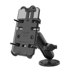 RAM-B-138-PD3U:RAM-B-138-PD3U_1:RAM® Quick-Grip™ Spring-Loaded Phone Mount with Drill-Down Base