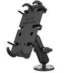 RAM-B-138-PD4U:RAM-B-138-PD4U_1:RAM® Quick-Grip™ XL Spring-Loaded Phone Mount with Drill-Down Base