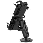 RAM-B-138-PD4U:RAM-B-138-PD4U_1:RAM® Quick-Grip™ XL Spring-Loaded Phone Mount with Drill-Down Base
