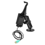 RAM-B-138-SAM9PU:RAM-B-138-SAM9PU_1:RAM® EZ-Roll'r™ Powered Drill-Down Mount for Samsung XCover Pro
