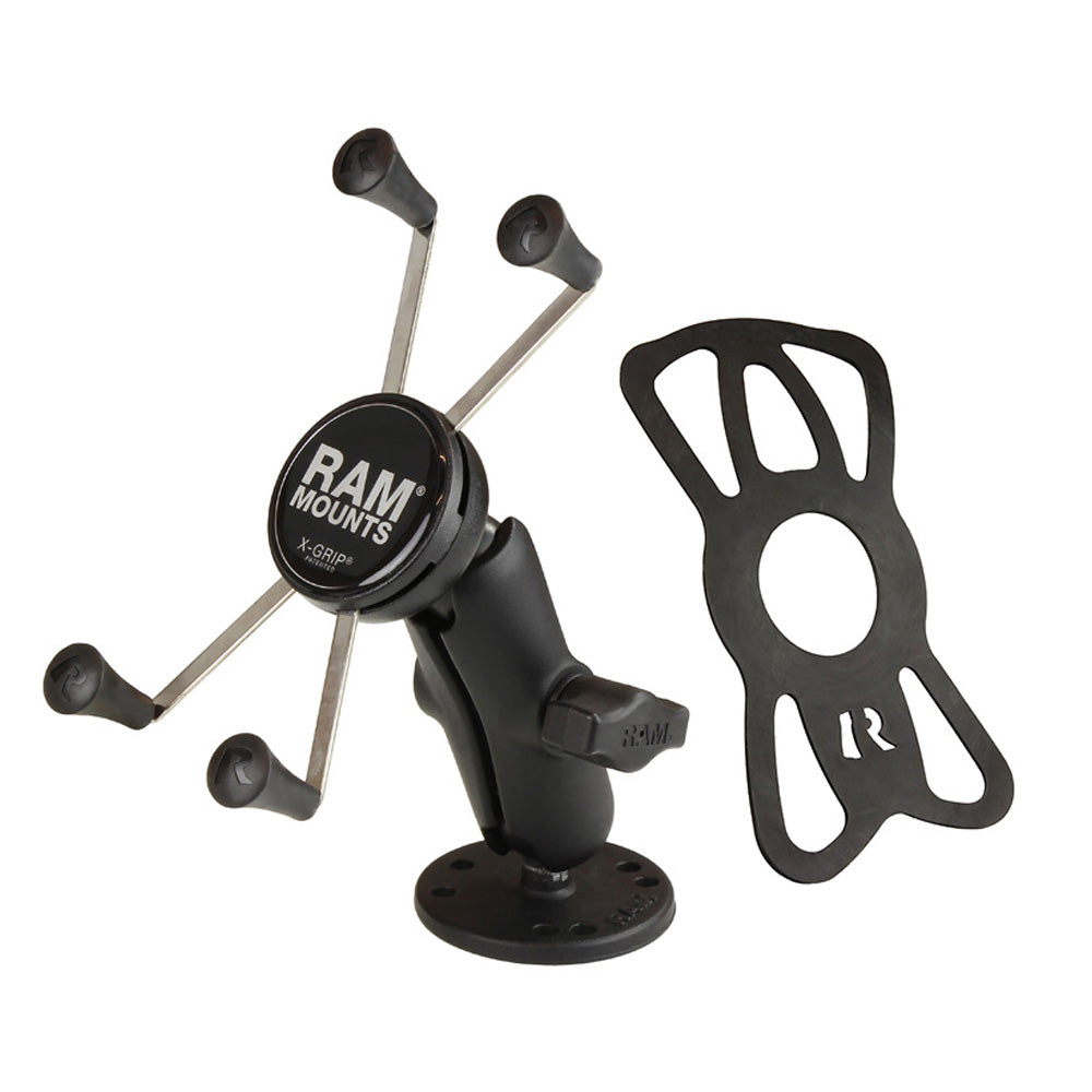 RAM-B-138-UN10:RAM-B-138-UN10_1:RAM® X-Grip® Large Phone Mount with Drill-Down Base