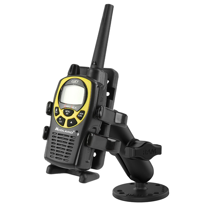 RAM-B-138-UN4:RAM-B-138-UN4_1:RAM® Finger-Grip™ Universal Mount with Drill-Down Base