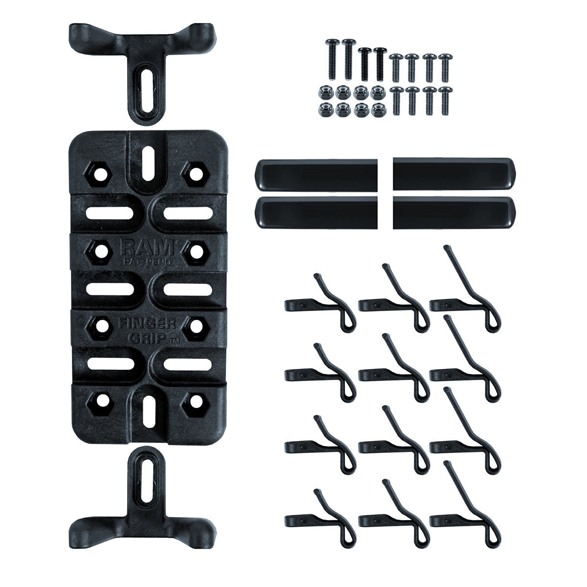 RAM-B-138-UN4:RAM-B-138-UN4_1:RAM® Finger-Grip™ Universal Mount with Drill-Down Base