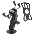 RAM-B-138-UN7U:RAM-B-138-UN7U_1:RAM® X-Grip® Phone Mount with Drill-Down Base