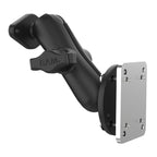 RAM-B-138U-225B2:RAM-B-138U-225B2_1:RAM® Double Ball Mount with Backing Plate & Diamond Plate