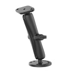 RAM-B-138U-C:RAM-B-138U-C_1:RAM® Double Ball Drill-Down Mount with Diamond Plate - Long