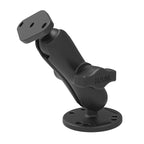 RAM-B-138U:RAM-B-138U_1:RAM® Double Ball Drill-Down Mount with Diamond Plate - Medium