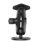 RAM-B-138U:RAM-B-138U_1:RAM® Double Ball Drill-Down Mount with Diamond Plate - Medium