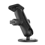 RAM-B-138U:RAM-B-138U_1:RAM® Double Ball Drill-Down Mount with Diamond Plate - Medium