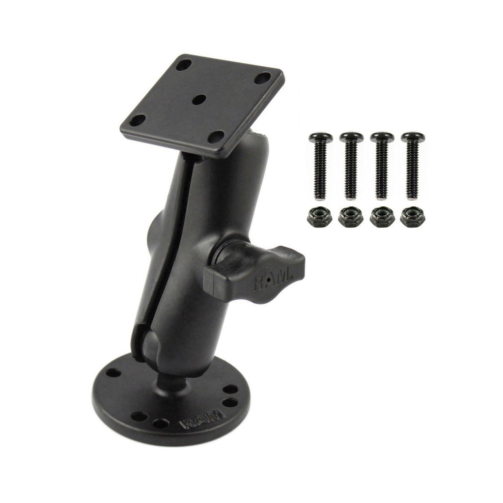 RAM-B-139-G4U:RAM-B-139-G4U_1:RAM® Drill-Down Double Ball Mount with Hardware for Garmin GPSMAP Series
