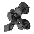 RAM-B-139U-224:RAM-B-139U-224_1:RAM® Twist-Lock™ Triple Suction Cup Mount with Rectangle AMPS Plate