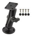 RAM-B-139U-CA1:RAM-B-139U-CA1_1:RAM® Drill-Down Double Ball Mount with Rectangle AMPS Plate & Hardware