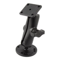 RAM-B-139U:RAM-B-139U_1:RAM® Drill-Down Double Ball Mount with Rectangle AMPS Plate - Medium