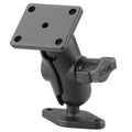 RAM-B-140U-A:RAM-B-140U-A_1:RAM® Double Ball Mount with 2-Hole & 4-Hole AMPS Plates - Short
