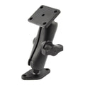 RAM-B-140U:RAM-B-140U_1:RAM® Double Ball Mount with 2-Hole & 4-Hole AMPS Plates - Medium