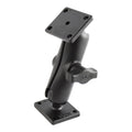 RAM-B-141U:RAM-B-141U_1:RAM® Drill-Down Double Ball Mount with Rectangle AMPS Plates - Medium