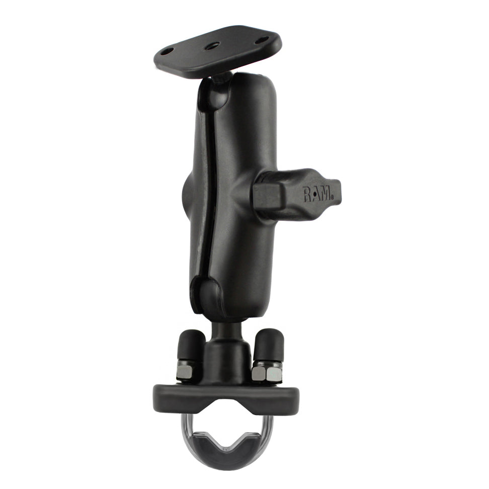 RAM-B-149U:RAM-B-149U_1:RAM® Handlebar U-Bolt Double Ball Mount - B Size Medium Stainless Steel