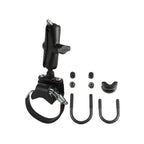 RAM-B-149Z-2-237:RAM-B-149Z-2-237_1:RAM® ATV/UTV Double Ball Rail Mount with 1/4"-20 Threaded Stud