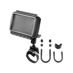 RAM-B-149Z-2-AQ6:RAM-B-149Z-2-AQ6_1:RAM® Aqua Box® ATV/UTV Rail Mount for Medium-Wide Devices