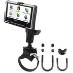 RAM-B-149Z-2-GA34:RAM-B-149Z-2-GA34_1:RAM® ATV/UTV Double Ball Rail Mount for Garmin nuvi 1300 Series + More