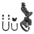 RAM-B-149Z-2-GOP1U:RAM-B-149Z-2-GOP1U_1:RAM® ATV/UTV Handlebar U-Bolt Mount with Action Camera Adapter