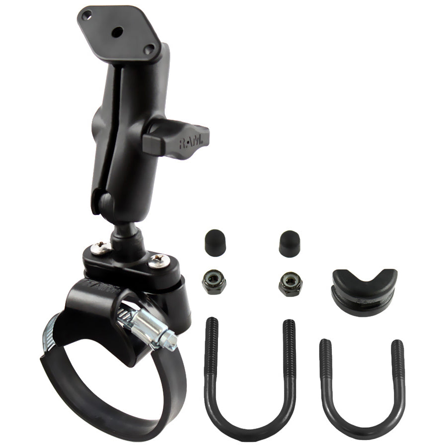 RAM-B-149Z-2U:RAM-B-149Z-2U_1:RAM® ATV/UTV Double Ball Rail Mount
