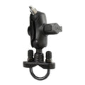 RAM-B-149Z-A-237U:RAM-B-149Z-A-237U_1:RAM® U-Bolt Double Ball Mount with 1/4"-20 Threaded Stud - B Size Short