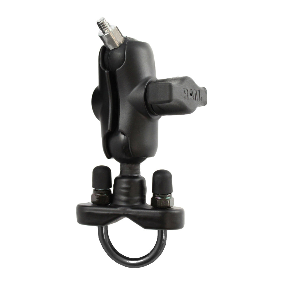 RAM-B-149Z-A-237U:RAM-B-149Z-A-237U_1:RAM® U-Bolt Double Ball Mount with 1/4"-20 Threaded Stud - B Size Short
