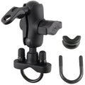 RAM-B-149Z-A-272U:RAM-B-149Z-A-272U_1:RAM® Handlebar U-Bolt Double Ball Mount with 9mm Hole - Short
