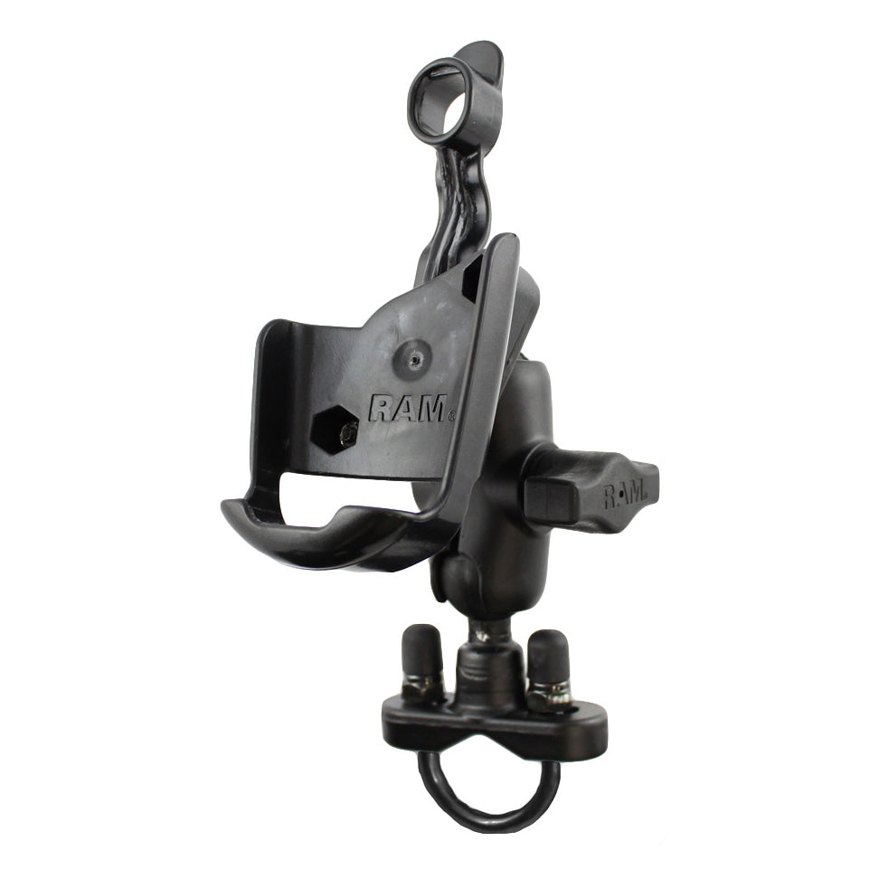 RAM-B-149Z-A-GA12:RAM-B-149Z-A-GA12_1:RAM® Handlebar U-Bolt Ball Mount for Garmin GPS 60 Series + More