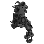 RAM-B-149Z-A-PD3U:RAM-B-149Z-A-PD3U_1:RAM® Quick-Grip™ Phone Mount with Handlebar U-Bolt Base - Short