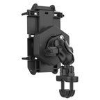 RAM-B-149Z-A-PD4-462:RAM-B-149Z-A-PD4-462_1:RAM® Quick-Grip™ XL Phone Mount with Vibe-Safe™ & U-Bolt Base - Short