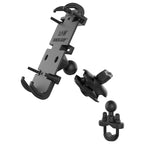 RAM-B-149Z-A-PD4U:RAM-B-149Z-A-PD4U_1:RAM® Quick-Grip™ XL Phone Mount with Handlebar U-Bolt Base - Short
