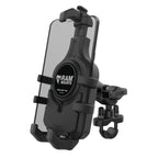 RAM-B-149Z-A-PD5U:RAM-B-149Z-A-PD5U_1:RAM® Quick-Grip™ Pro Phone Mount with Handlebar U-Bolt Base - Short