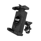 RAM-B-149Z-A-PD7U:RAM-B-149Z-A-PD7U_1:RAM® Quick-Grip™ Pro XL Phone Mount with Handlebar U-Bolt Base - Short