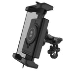 RAM-B-149Z-A-PD7V-W2MU:RAM-B-149Z-A-PD7V-W2MU_1:RAM® Quick-Grip™ Pro XL Vibration Damping Phone Mount & Qi2 15W Charger