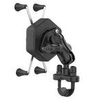 RAM-B-149Z-A-UN10-462:RAM-B-149Z-A-UN10-462_1:RAM® X-Grip® Large Phone Mount with Vibe-Safe™ & U-Bolt Base - Short