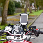 RAM-B-149Z-A-UN10U:RAM-B-149Z-A-UN10U_1:RAM® X-Grip® Large Phone Mount with Handlebar U-Bolt Base - Short