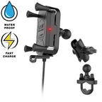 RAM-B-149Z-A-UN12W-V7M-1:RAM-B-149Z-A-UN12W-V7M-1_1:RAM® Tough-Charge™ 15W Waterproof Wireless Charging Motorcycle Mount