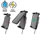 RAM-B-149Z-A-UN14W-V7M-1:RAM-B-149Z-A-UN14W-V7M-1_1:RAM® Quick-Grip™ 15W Waterproof Wireless Charging Handlebar Mount